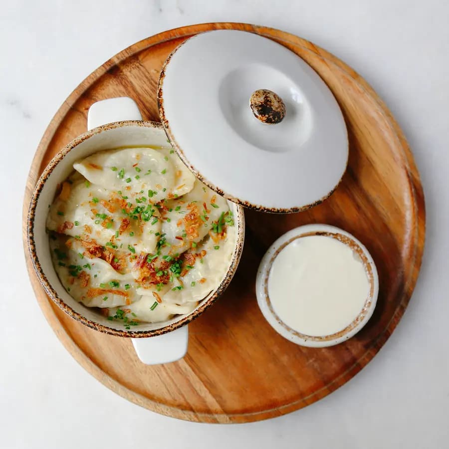 Vareniki with Potato and Mushrooms