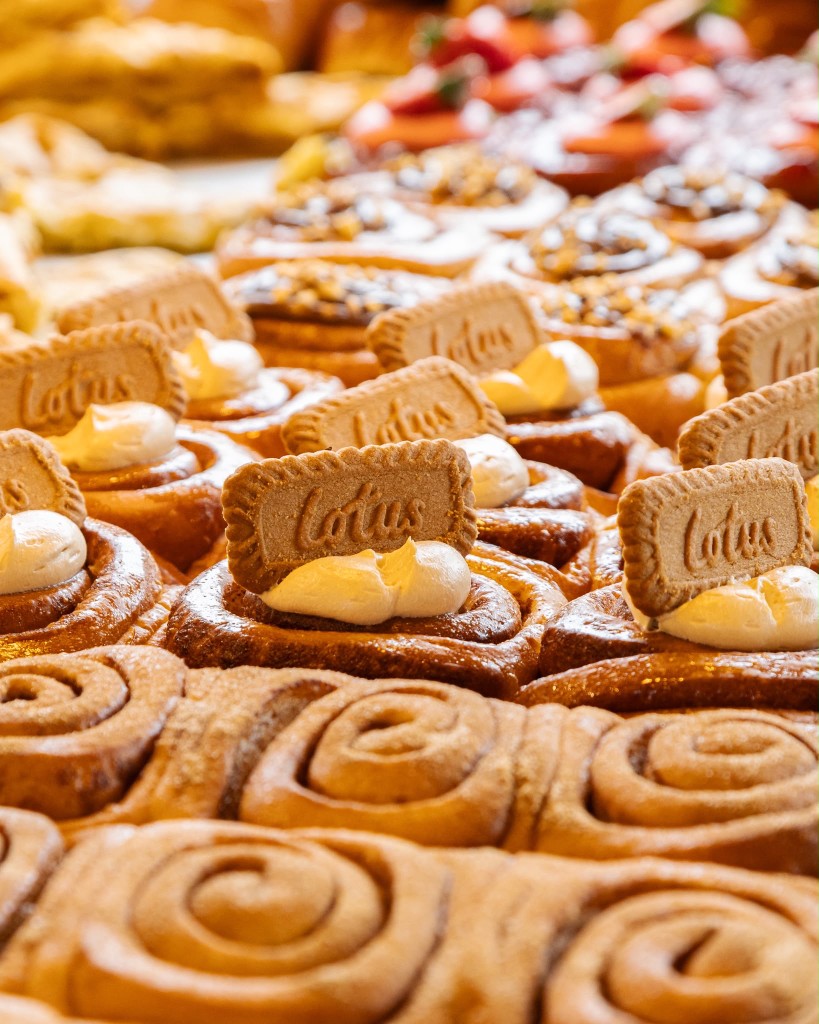 Cookies and sweet treats in the display