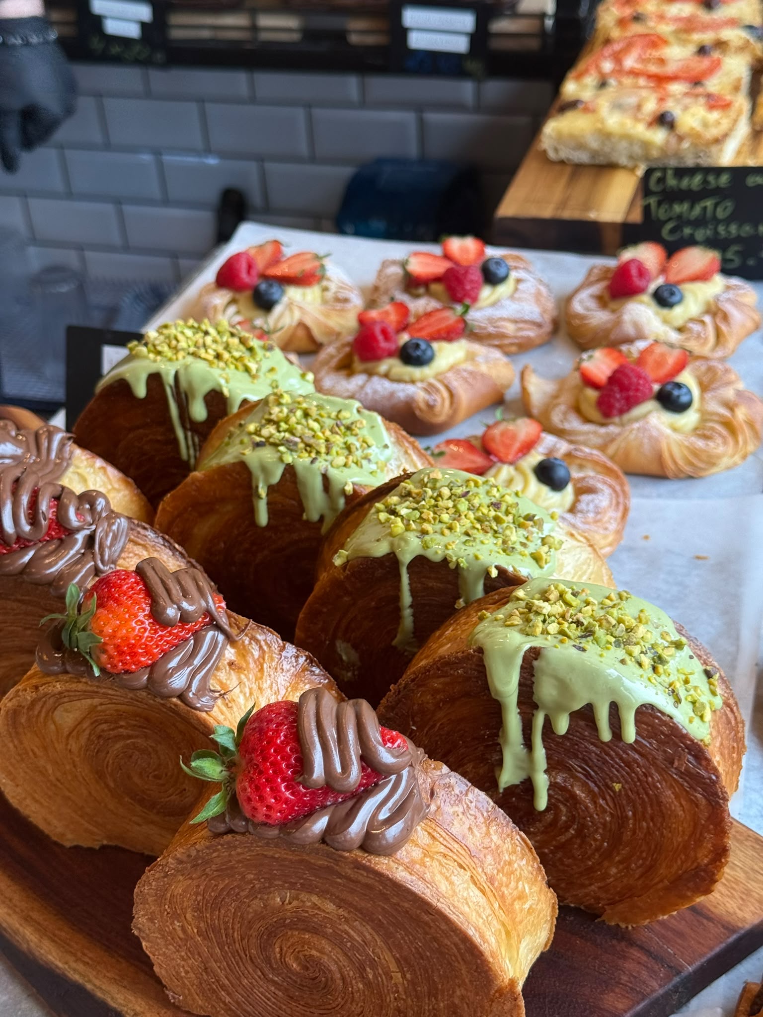 Pastries from Isleworth Bakery