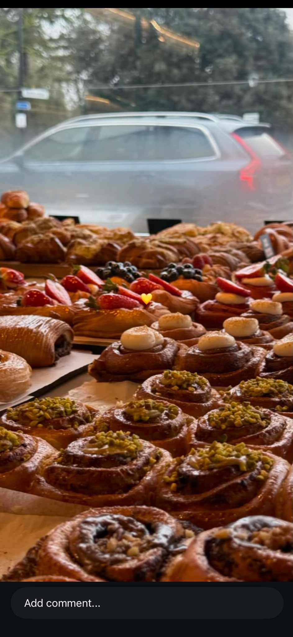 Pastries from Isleworth Bakery