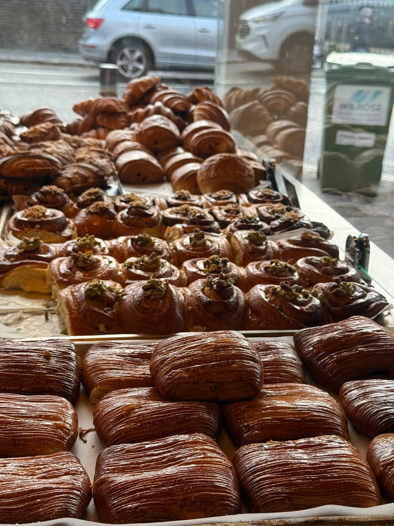 Pastries from Isleworth Bakery