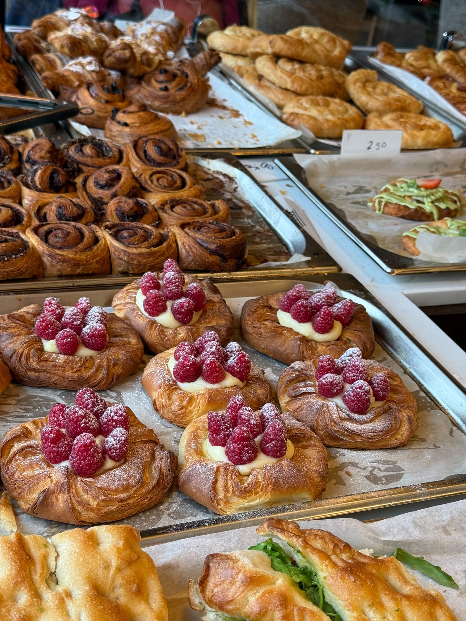 Pastries from Isleworth Bakery