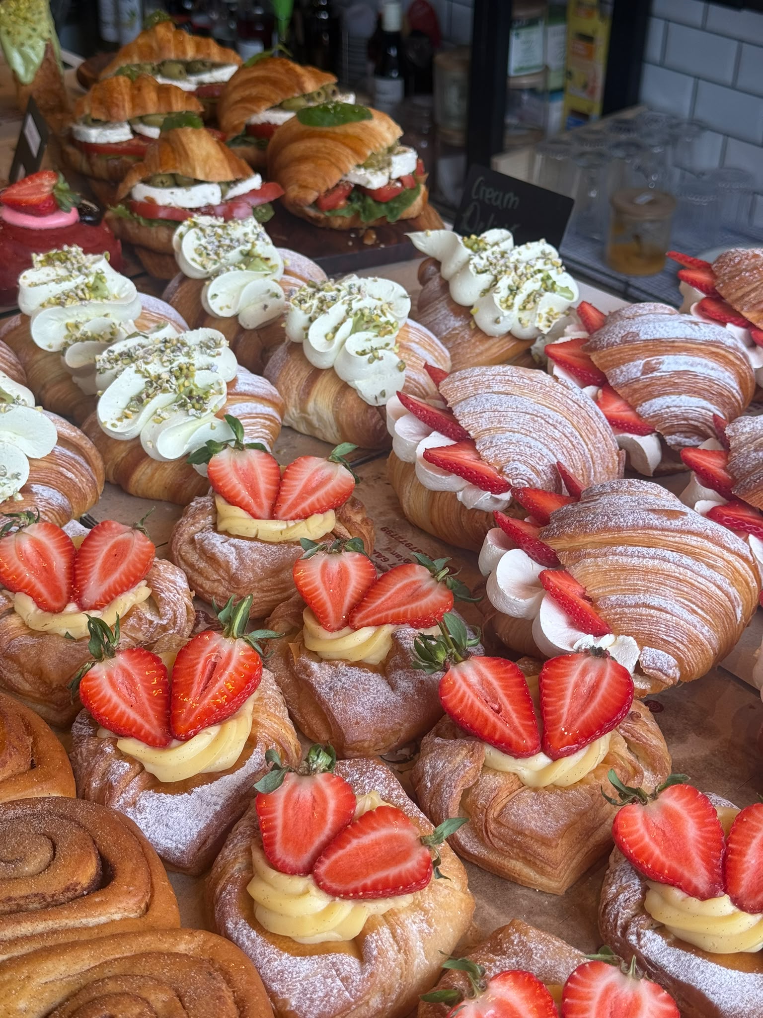 Pastries from Isleworth Bakery